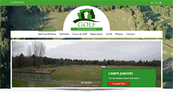 Desktop Screenshot of golflesrivieres.ca